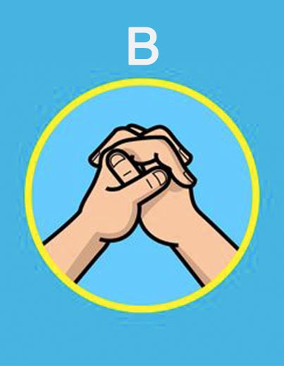 B