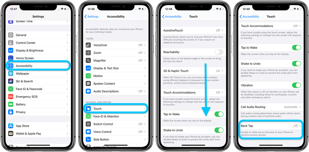 How To Use Iphone Back Tap Custom Controls 1