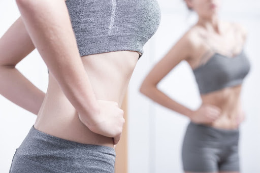 Photo Of Skinny Anorexic Female With Mental Disorder