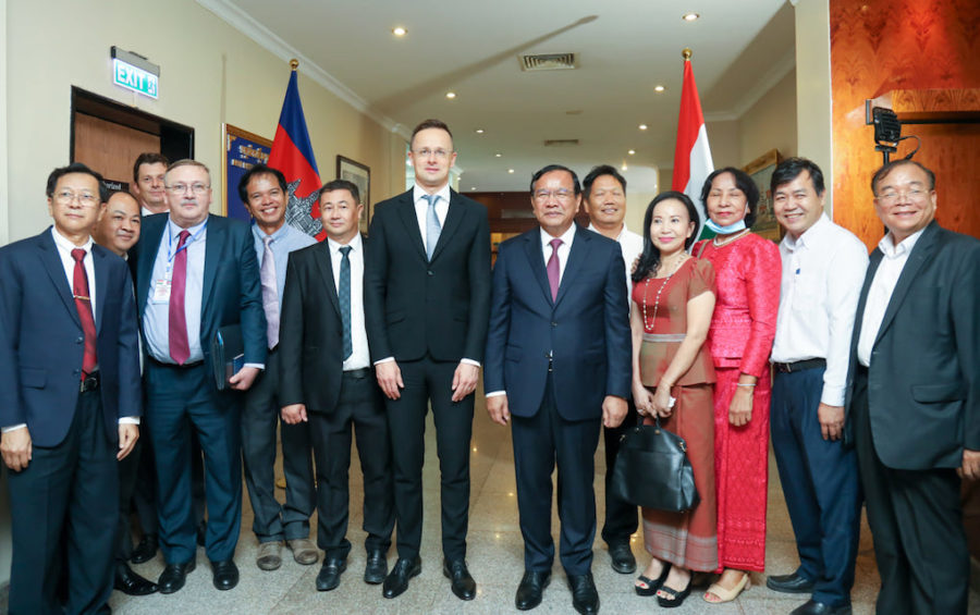 2020 11 04 Szijjarto Cambodia Officials Foreign Ministry Facebook Scaled