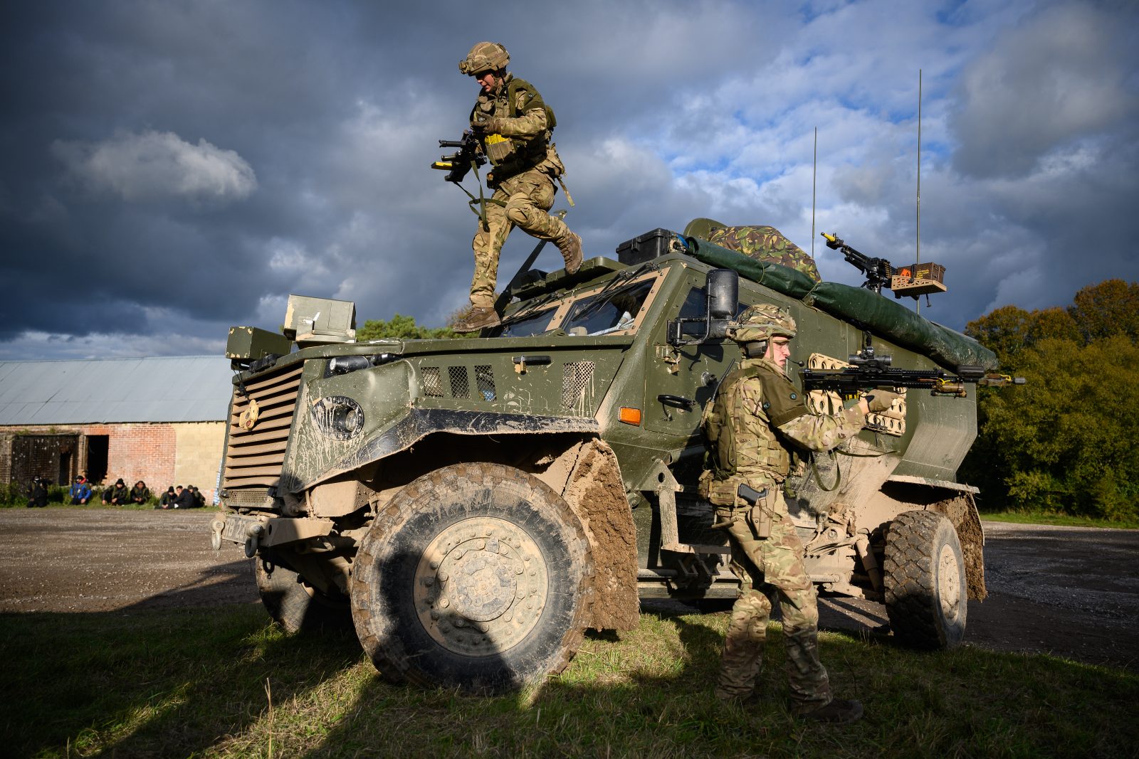 British Army Exercises Ahead Of UN Peacekeeping Operation Scaled
