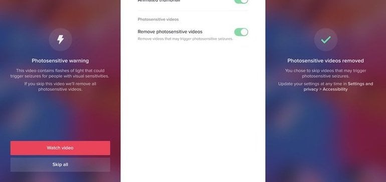 TikTok Adds New Photosensitivity Warnings To Strobing Clips