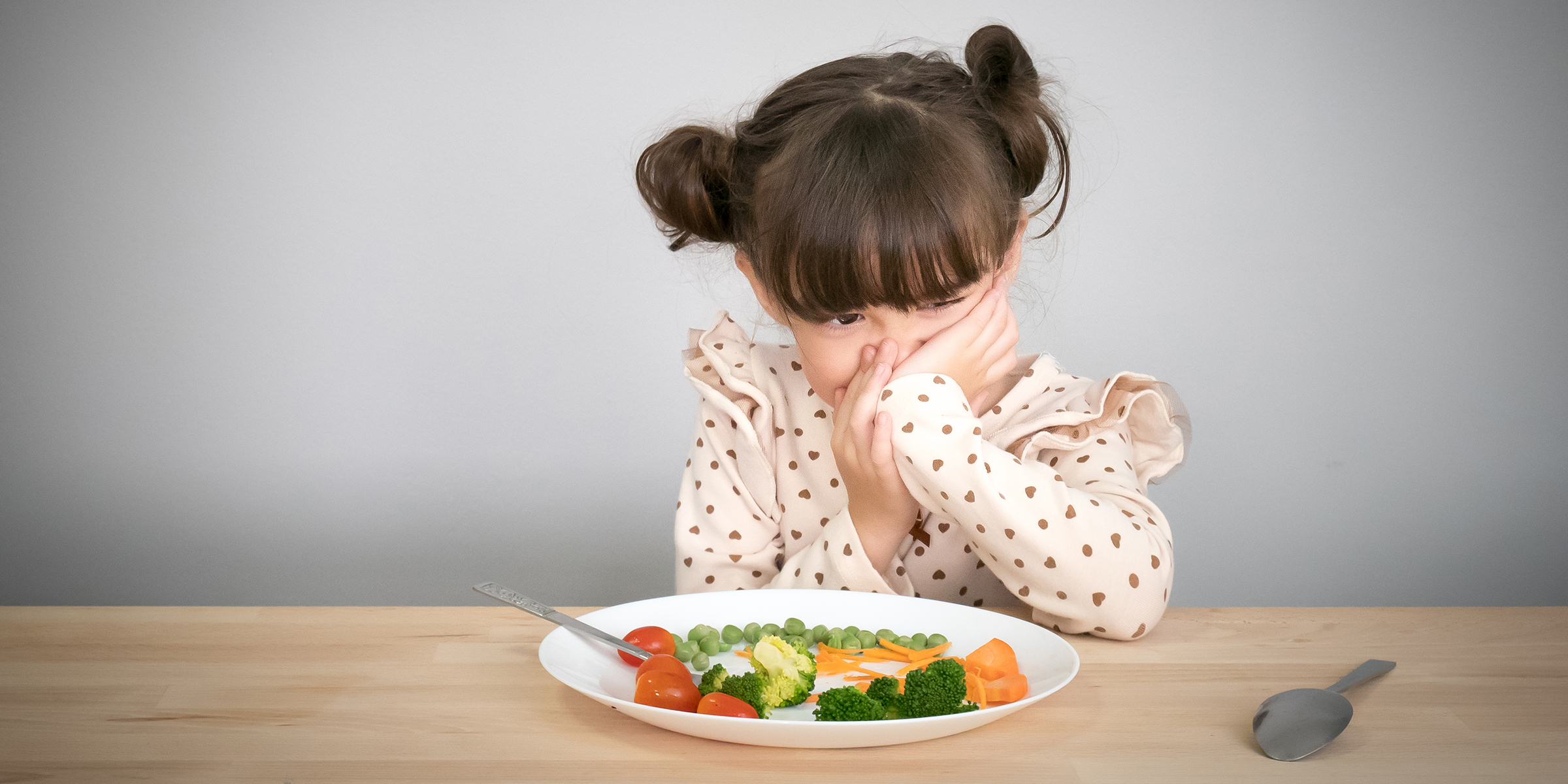 Children Don't Want To Eat Vegetables