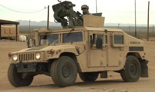 M1152 High Mobility Multi-purpose Wheeled Vehicles (HMMWVs)