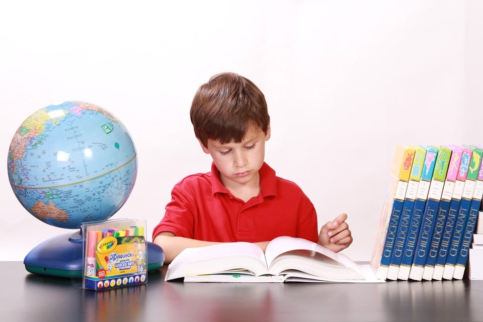 Kid Studying