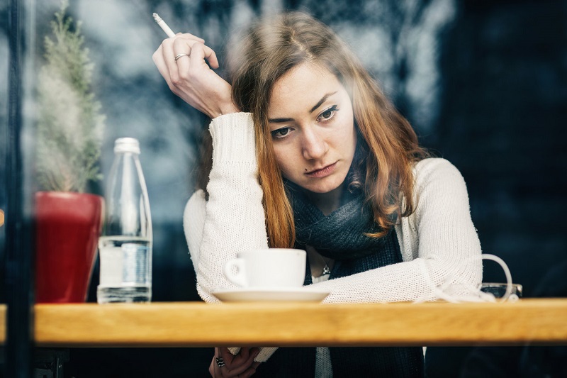 Depressed Young Girl