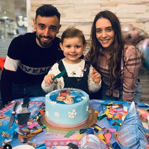 Bruno Fernandes Wife Daughter 2323895