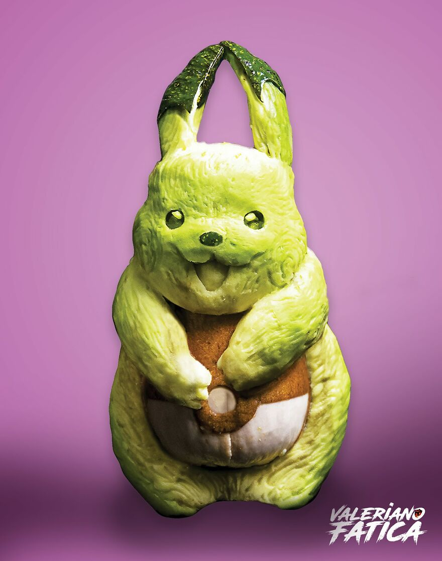 Artist Uses Fruits And Vegetables To Create Amazing Sculptures 602f7109b920d__880