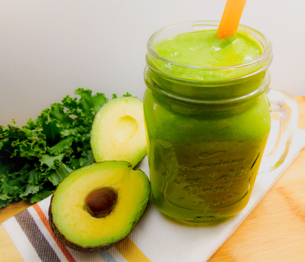 Mango Avocado Green Smoothie 1160 Wholemadeliving