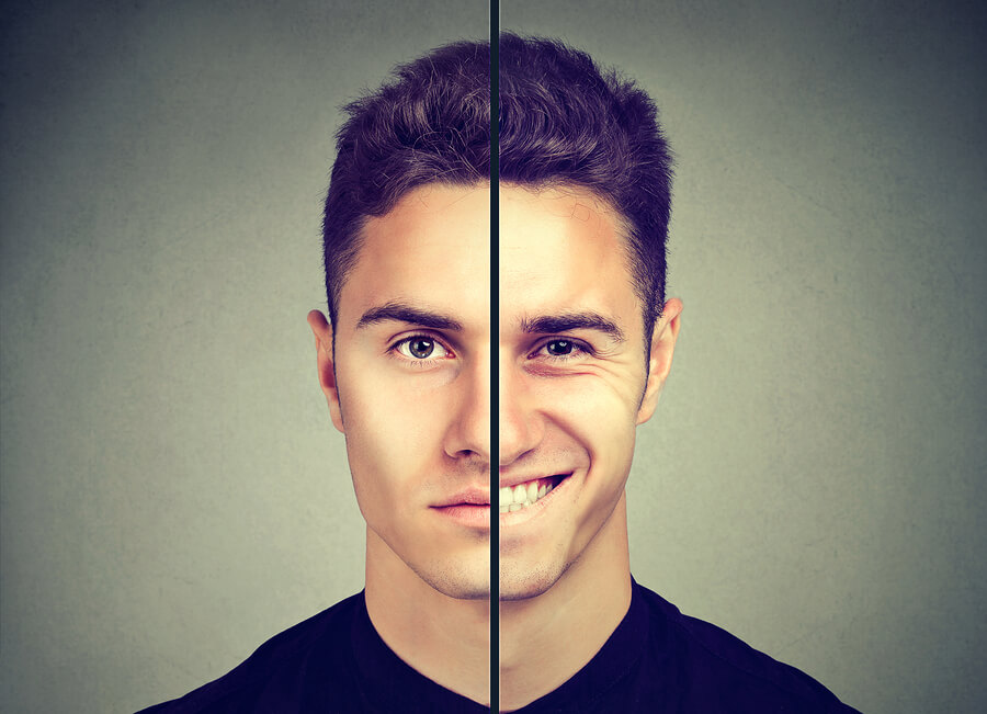 Bigstock Bipolar Disorder Man With Dou 248241514