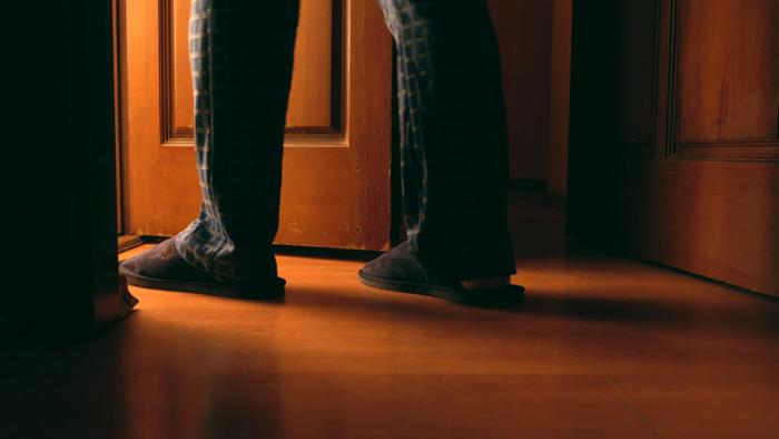 Person Going To The Bathroom In The Middle Of The Night