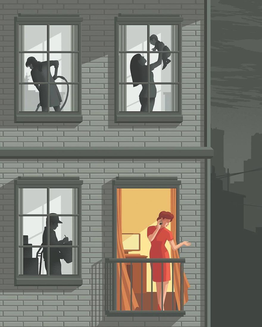 Artist Brutally Illustrates 20