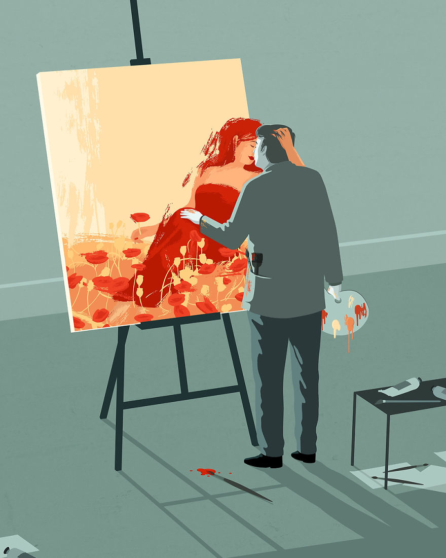 Artist Brutally Illustrates 24