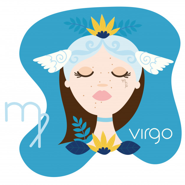 Beautiful Woman With Virgo Zodiac Sign Illustration_24908 62191