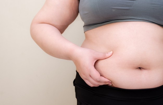 Fat Woman Shape Up Healthy Stomach Muscle Diet Lifestyle Reduce Belly Concept_37803 802