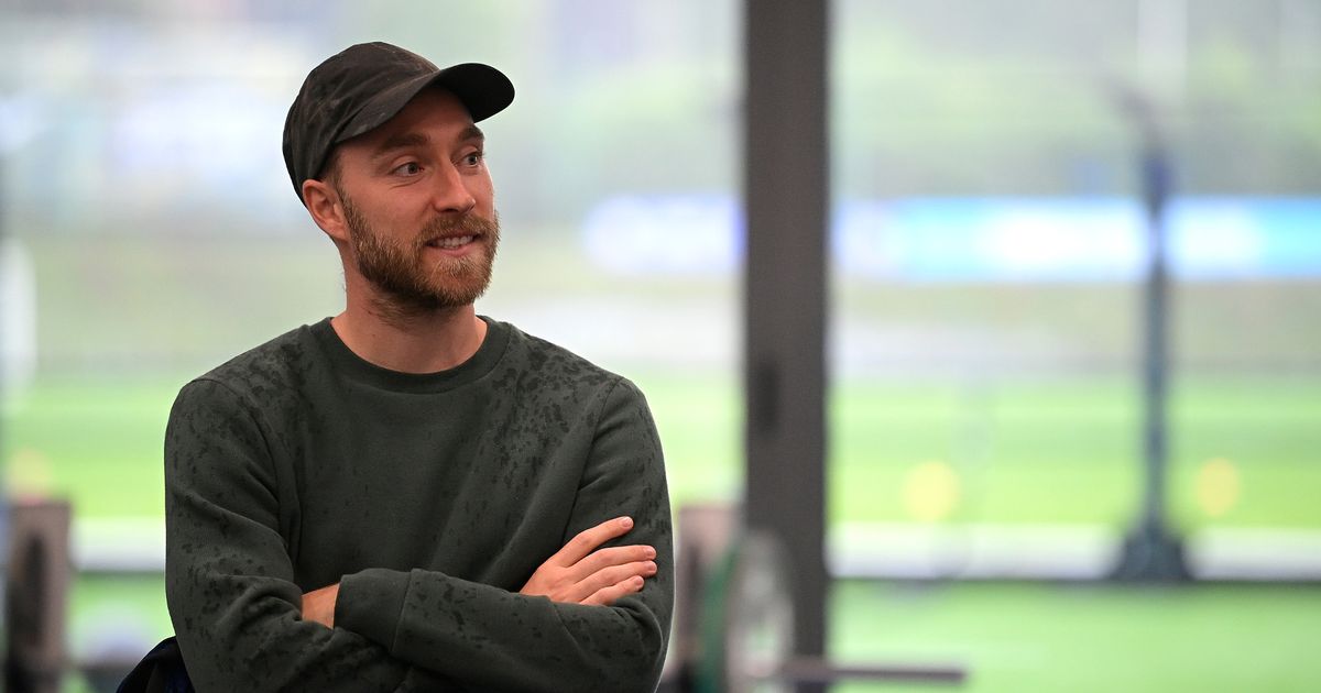 0_Christian Eriksen Attends FC Internazionale Training Session