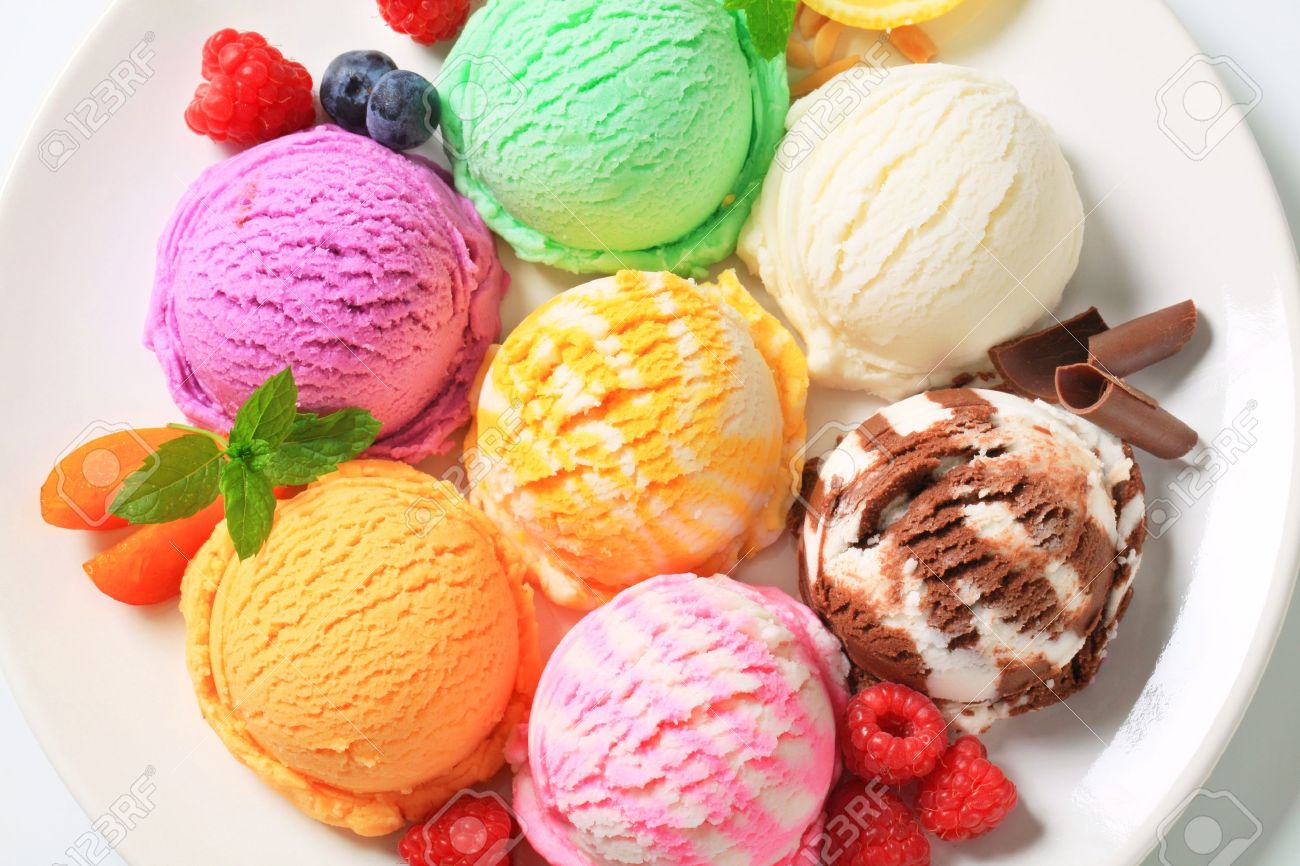19917174 Various Types Of Ice Cream