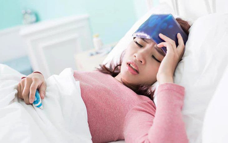 Chăm Sóc Bà Bầu Khi Bị Sốt