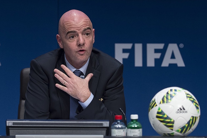 FIFA President Gianni Infantino