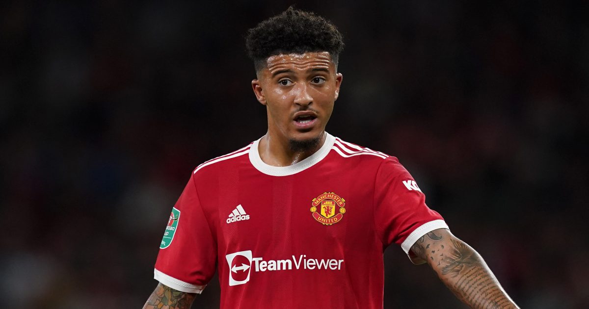 Manchester United Star Jadon Sancho