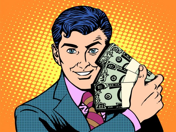 Depositphotos_88274076 Stock Illustration Rich With Wads Of Dollars