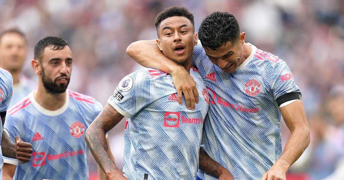 Jesse Lingard Embraced By Cristiano Ronaldo After Scoring For Man Utd