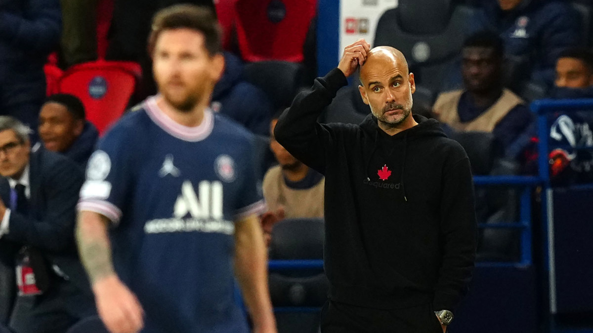 Psg Man City Ucl Pep Messi