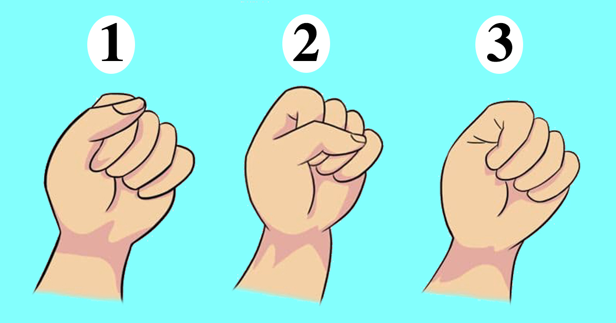 How You Make A Fist Tells A Lot About Your Personality