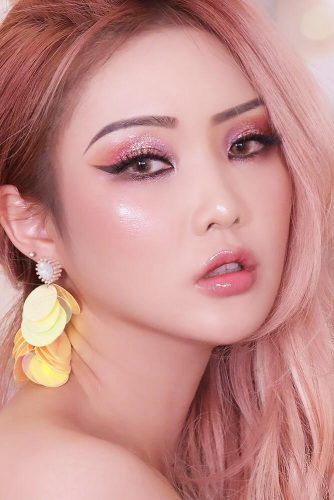 Korean Makeup Puppy Lipgloss Glitter 334x500