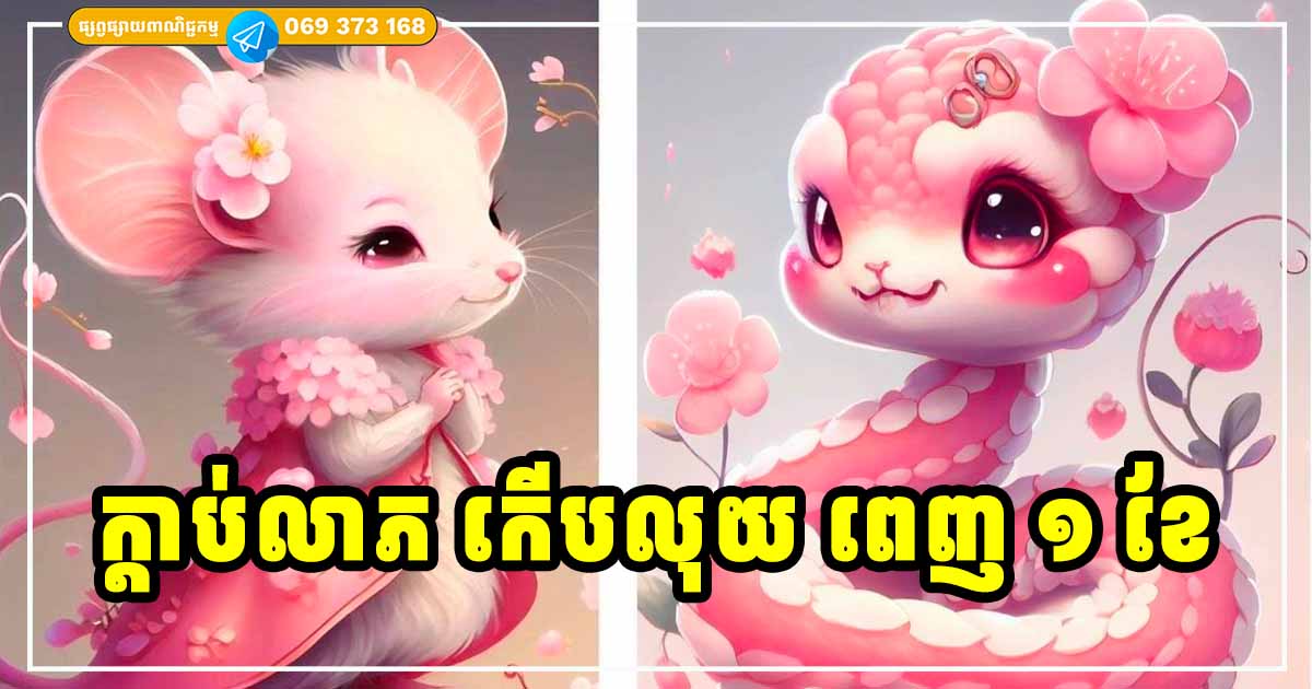 លុយធំ! ក្នុងរយៈពេល ៣០ ថ្ងៃខាងមុខ សម្រាប់អ្នកឆ្នាំទាំង ៣