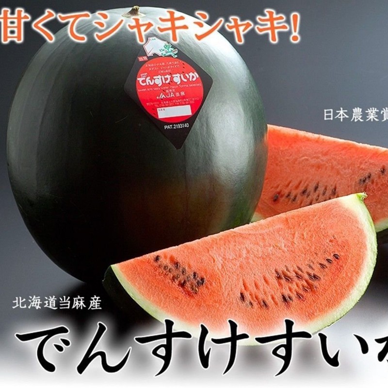 Japan Densuke Watermelon Seeds
