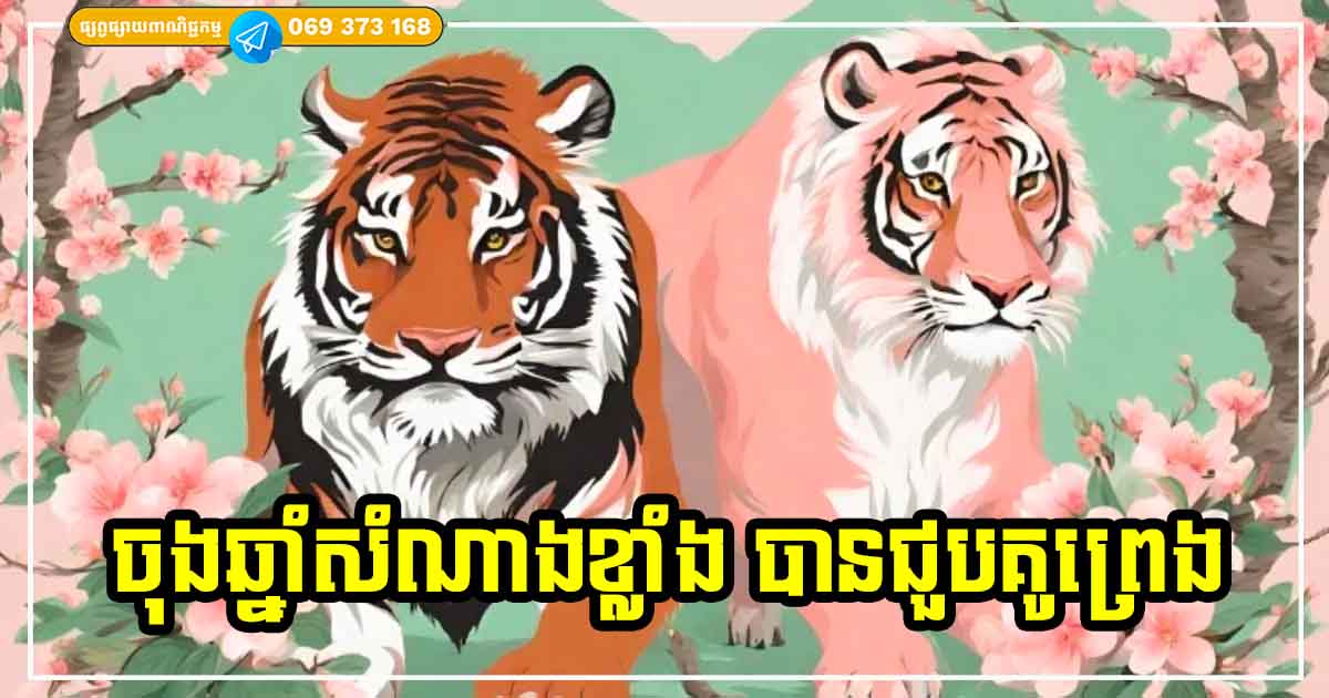 ឆ្នាំទាំង ៣ ចុងឆ្នាំលាភសំណាងពណ៌មាស អាចមានឱកាសជួបគូគាប់ភ្ជាប់និស្ស័យ បានដៃគូល្អ ឆ្នាំទាំង ៣ ចុងឆ្នាំលាភសំណាងពណ៌មាស អាចមានឱកាសជួបគូគាប់ភ្ជាប់និស្ស័យ បានដៃគូល្អ