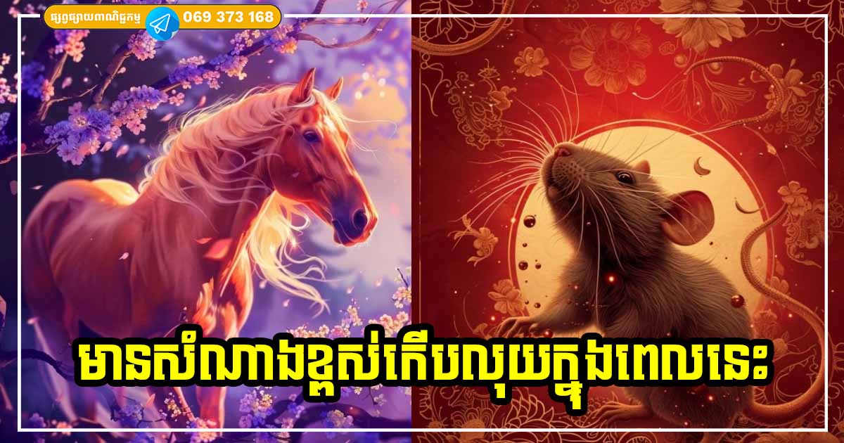 កំពូលឆ្នាំទាំង ៣ អនាគតនឹងអាចក្លាយជាអ្នកមាន និងបុគ្គលជោគជ័យ ដោយកម្លាំង សមត្ថភាព និងកសាងគ្រប់យ៉ាងដោយដៃខ្លួនឯង