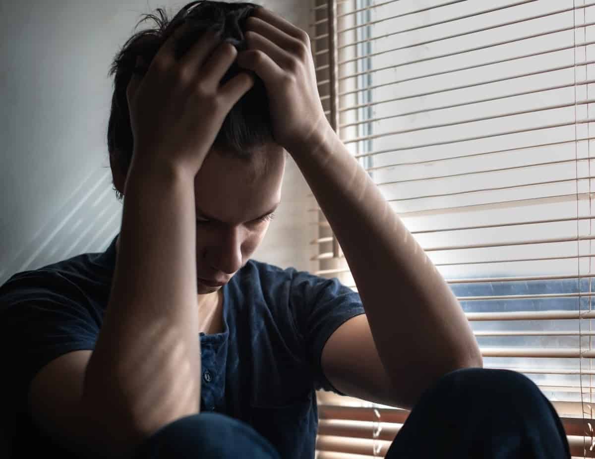 Sad Teen Boy