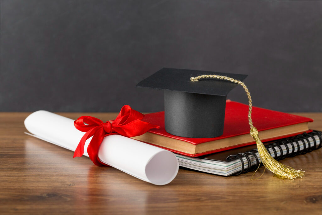 Education Day Arrangement With Graduation Cap 1024x683