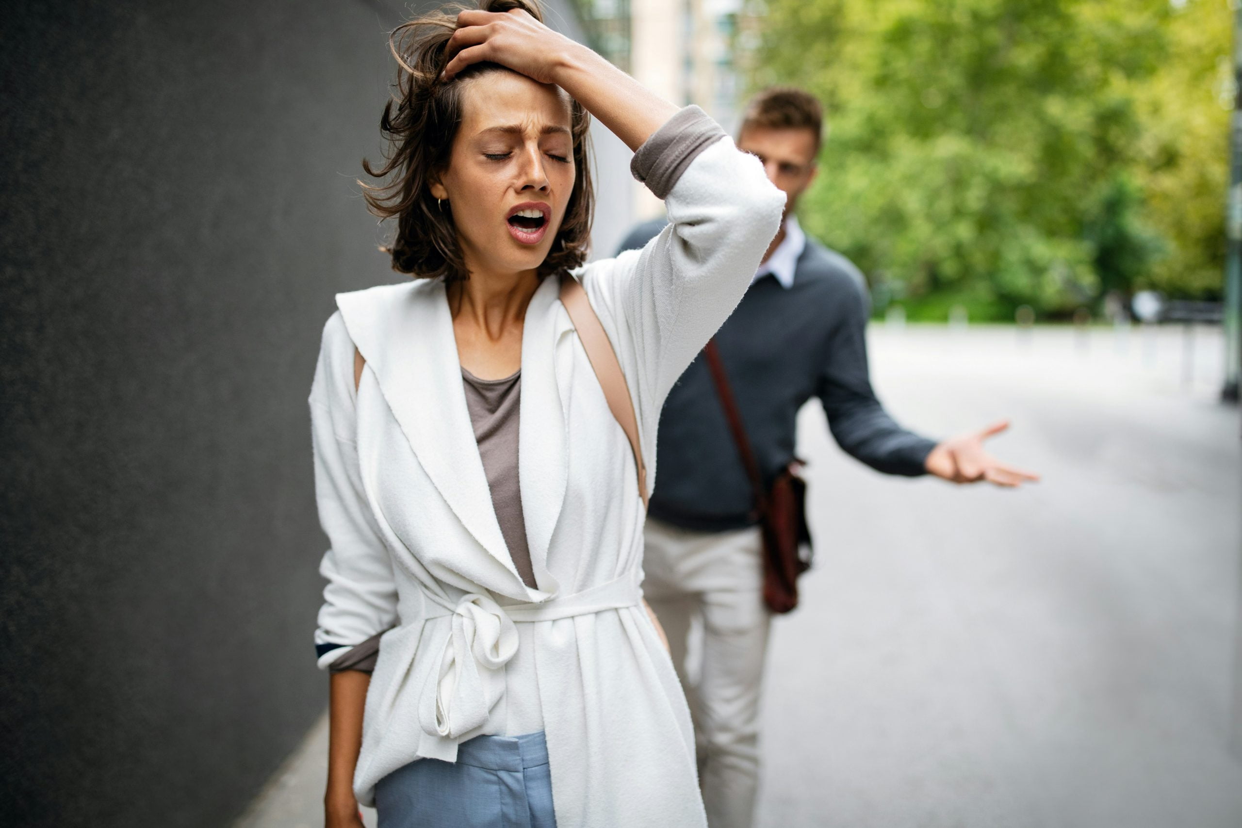 Divorce Women Walking Away From Man Scaled